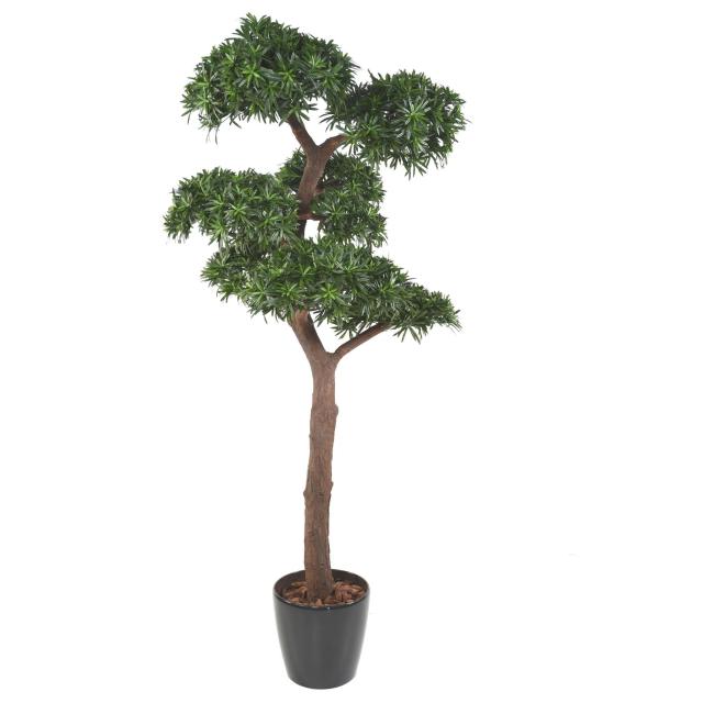 Podocarpus Artificiel Bonsai UV - Méditérranéen Artificiel